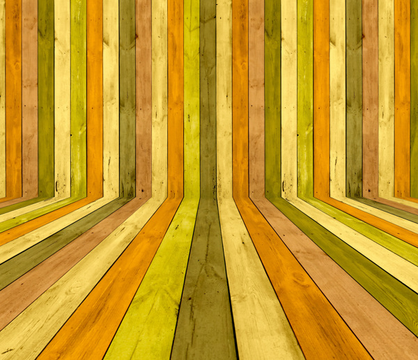 条纹彩色木质感立体3D背景