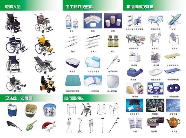 医疗器械彩页图片