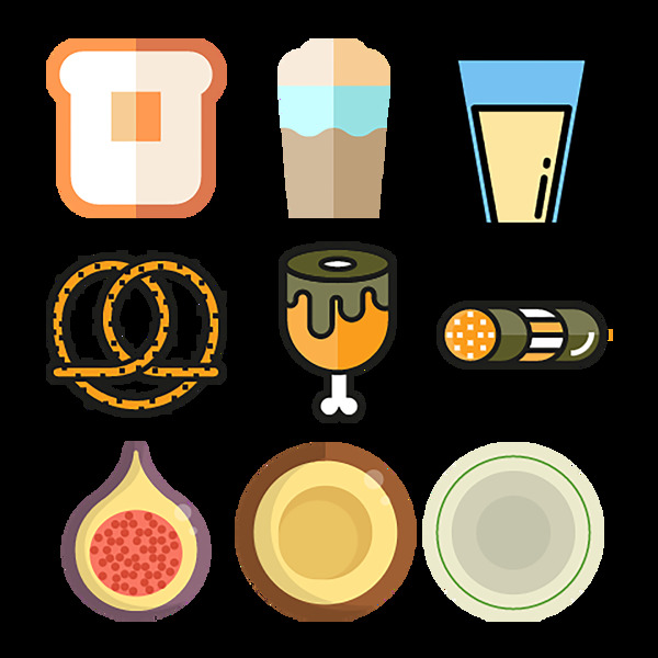 食品icon图标免费下载