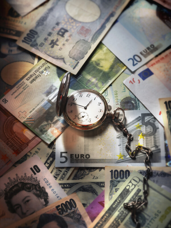 时间与金钱图片
