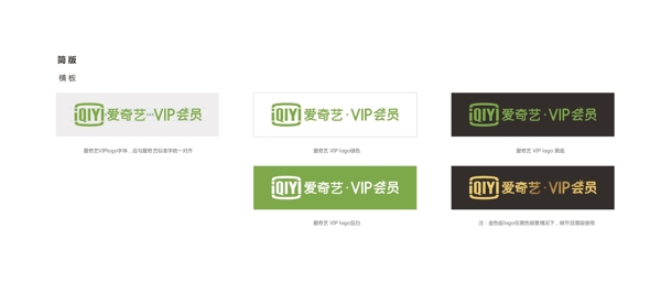 爱奇艺VIP会员logo升级