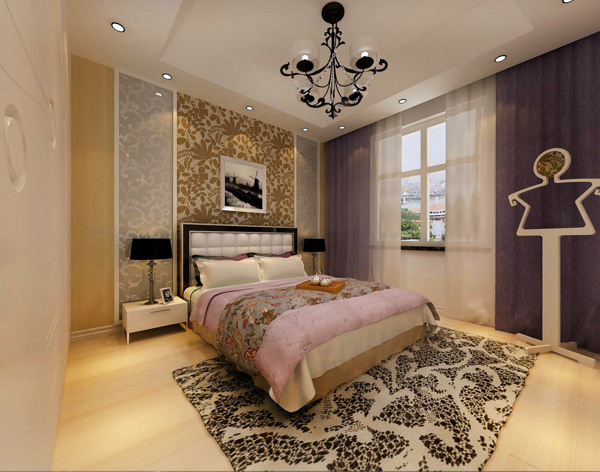 室内卧室欧式简洁设计