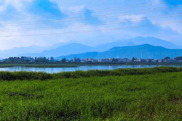 广东惠州潼湖湿地风景