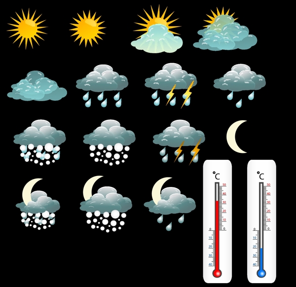 雨点标识