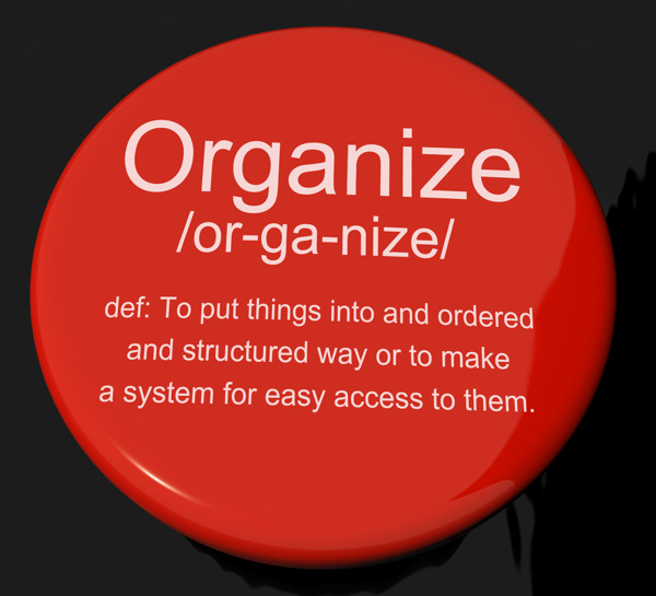 组织定义按钮显示管理或组织结构
