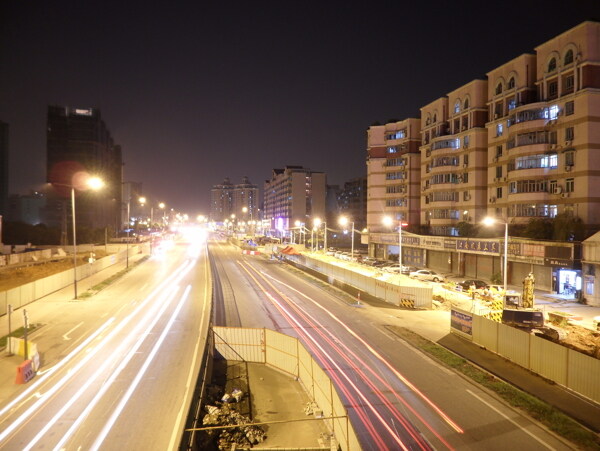 高清城市夜景背景jpg素材