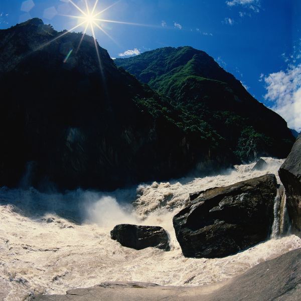 山川河流风景摄影图片