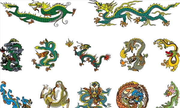 中国传统文化龙纹