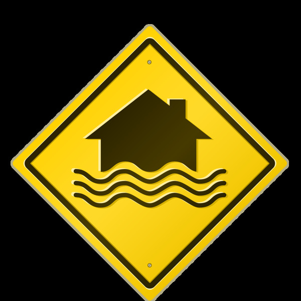 黄色洪水图标免抠png透明图层素材