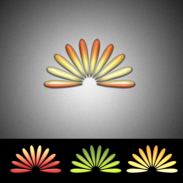 花瓣logo设计图片