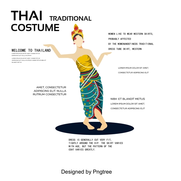 舞者服饰展示泰国泰国