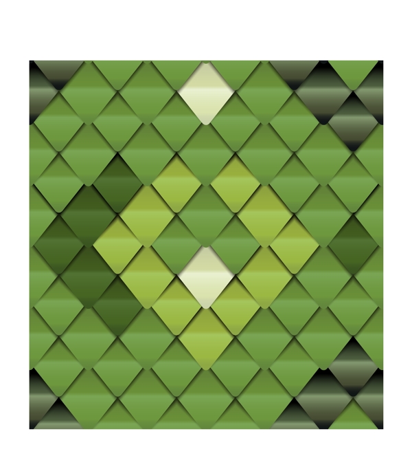 绿色几何图案矢量背景素材