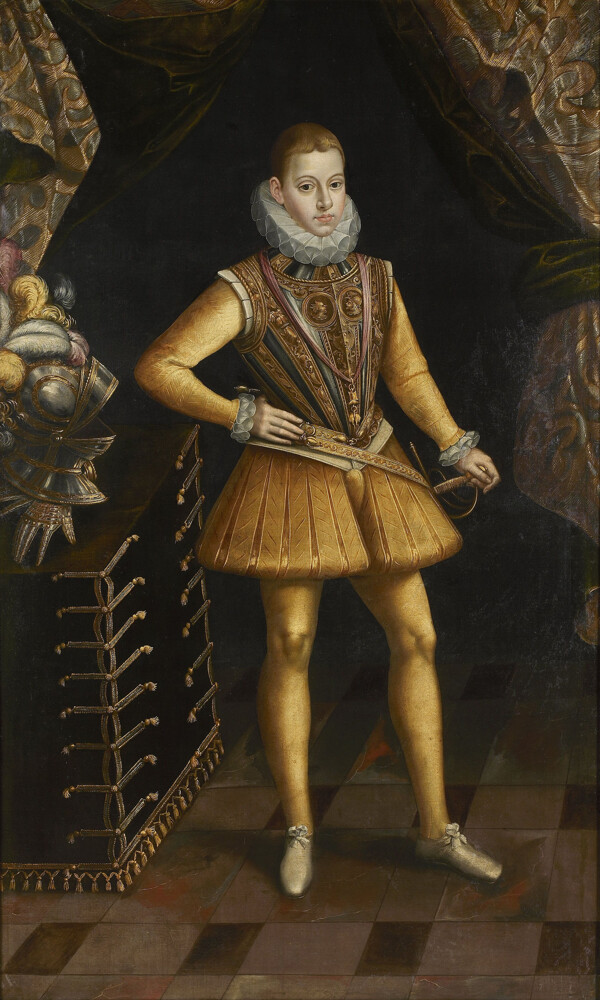 年轻的西班牙国王菲利普三世图片