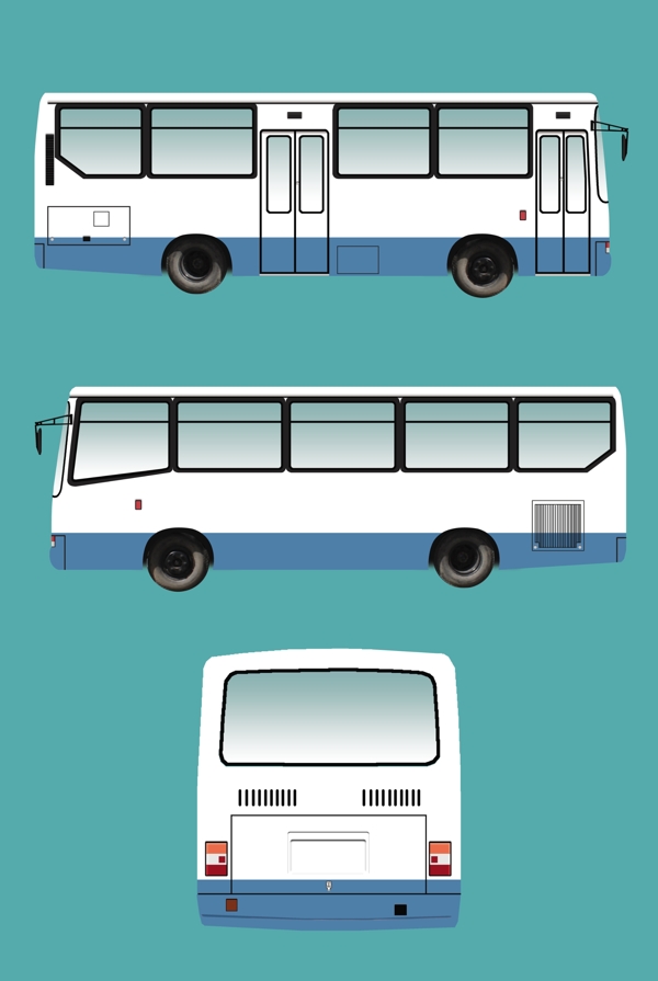 公交车车体