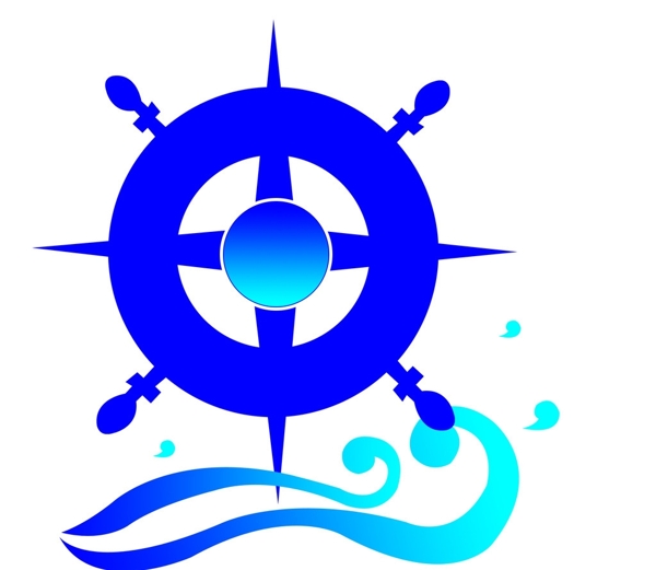 海洋舵手符号标志图片