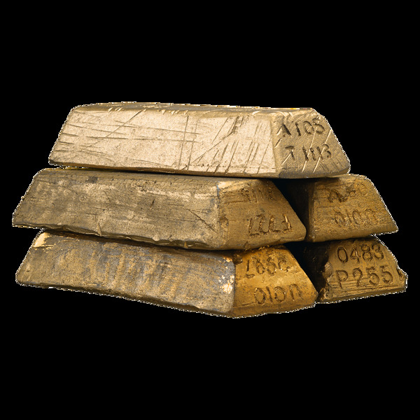 古代宝物金条元素