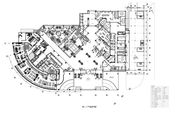 酒店空间CAD平面空间规划