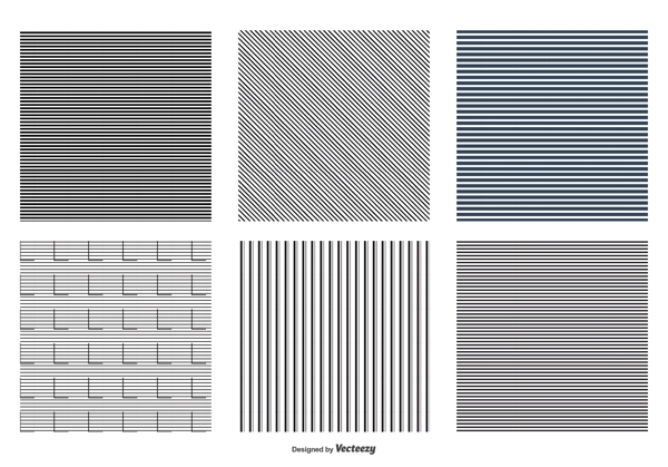无缝条纹矢量模式
