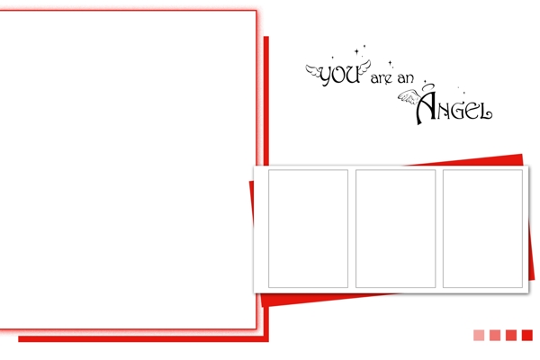 天使宝贝相册模版婚纱模版