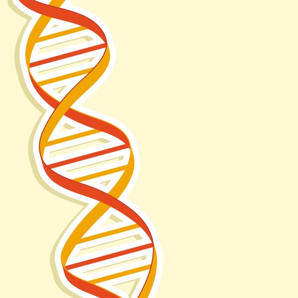 与DNA背景摘要医学概念