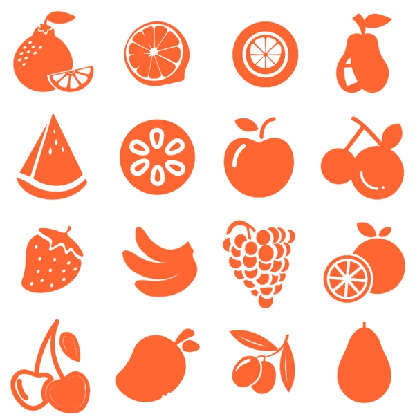 UI水果图标icon