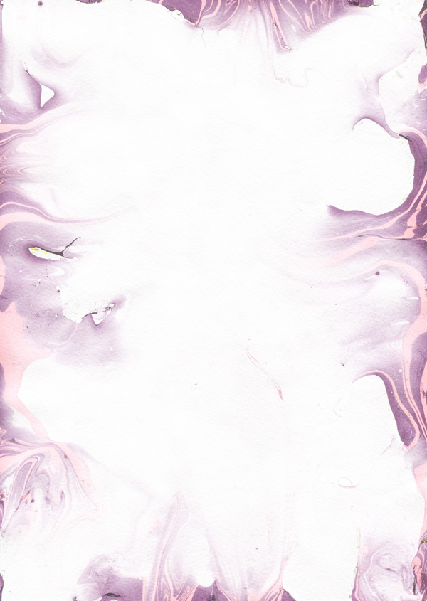 神秘浪漫紫色烟雾边框壁纸图案装饰设计