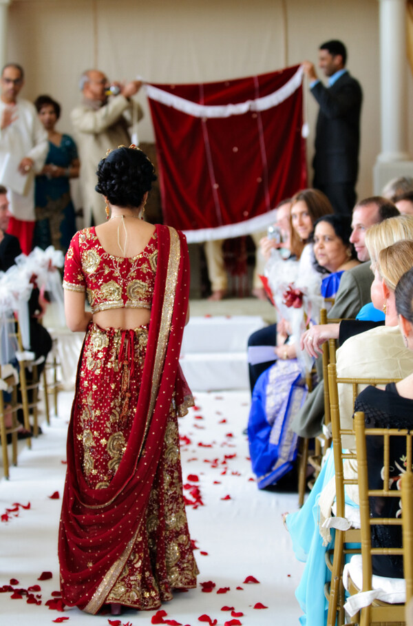 印度婚礼图片