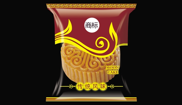 月饼包装袋图片