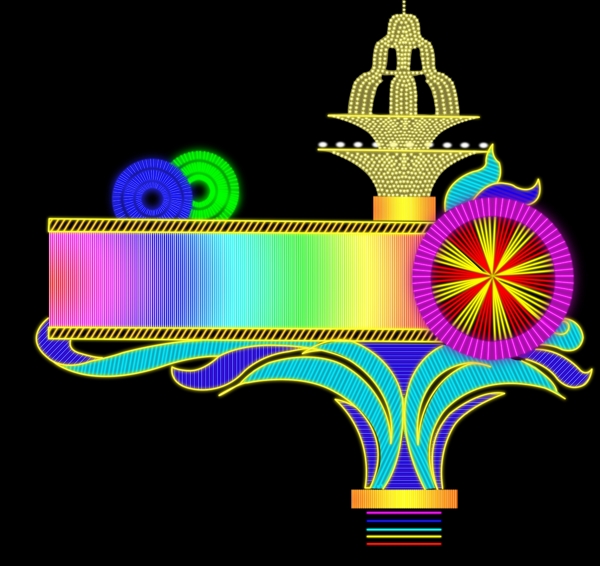高清晰霓虹灯设计素材图片5