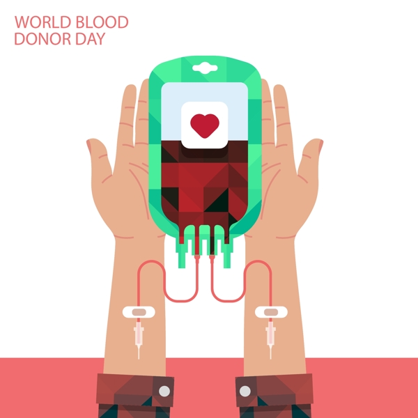 国际献血日海报