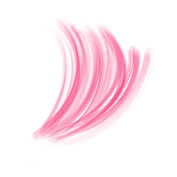 抽象粉色简约线条曲线