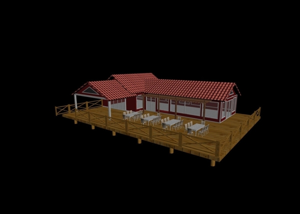 3D木屋酒店图片