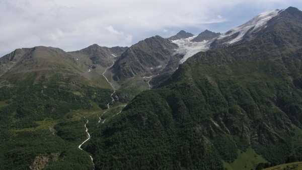 美丽高山小溪风景图片