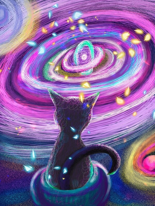 萌宠星空猫的世界