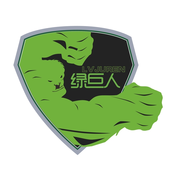 绿巨人logo图片