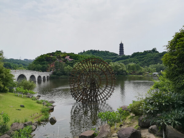 重庆园博园风景图