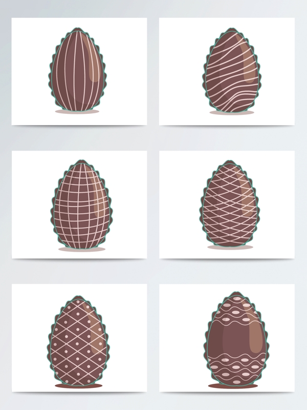 复活蛋巧克力彩蛋素材