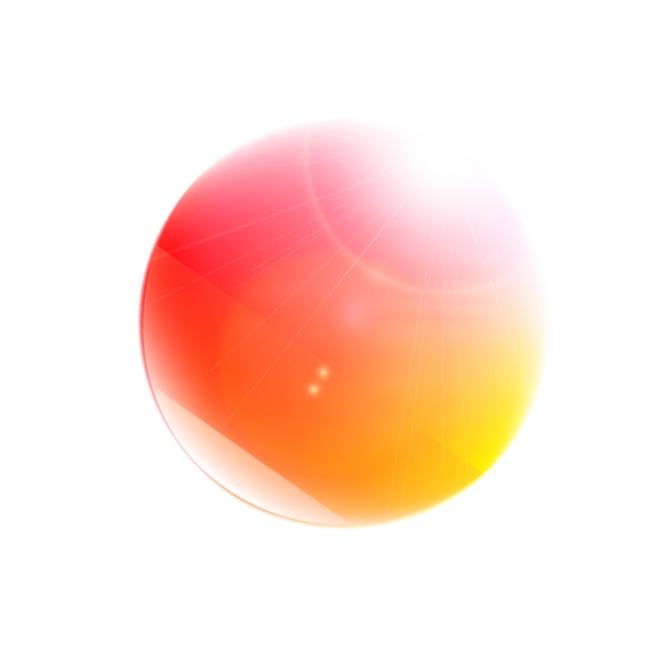 抽象彩色球图标矢量背景