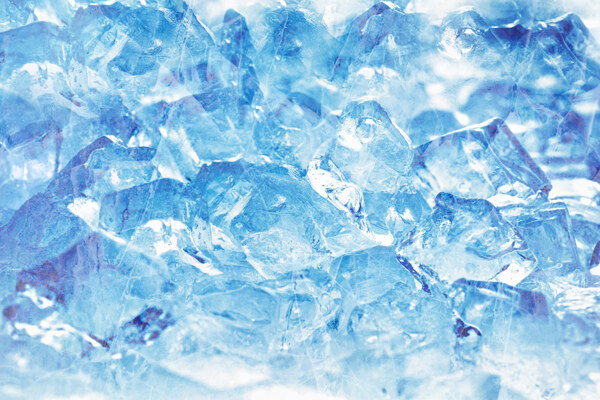 冰块冰水蓝冰
