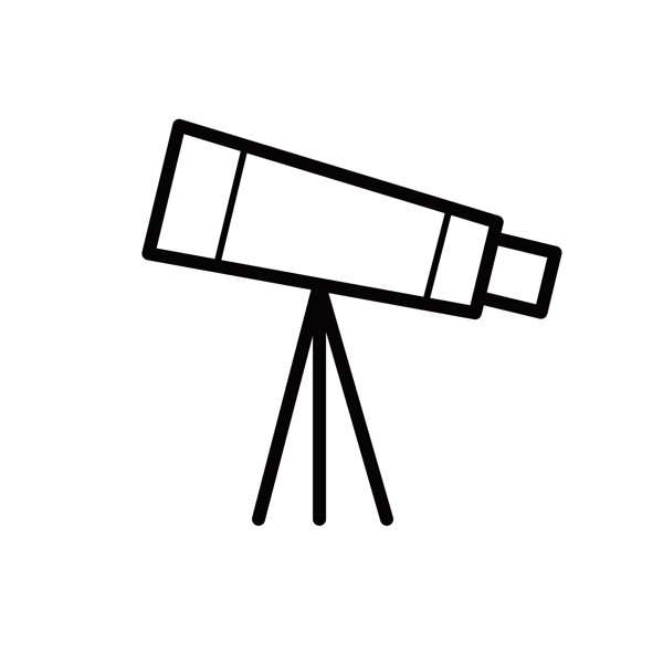 扁平化望远镜