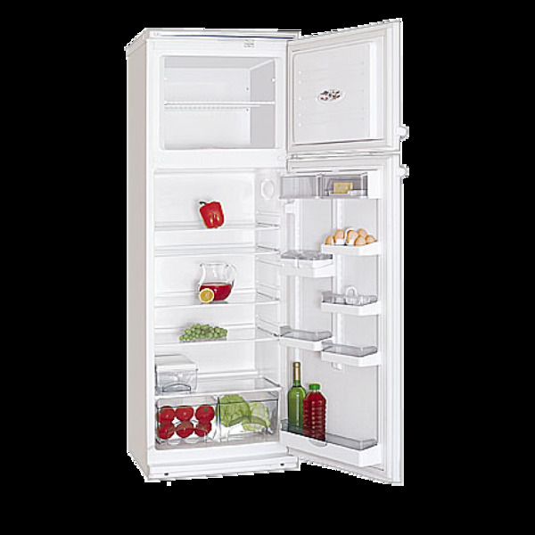 打开的单门冰箱免抠png透明图层素材