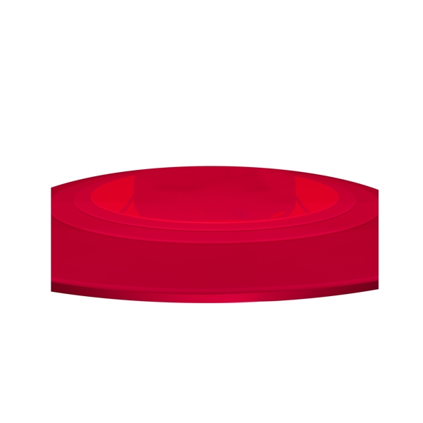 红色圆形平台图案