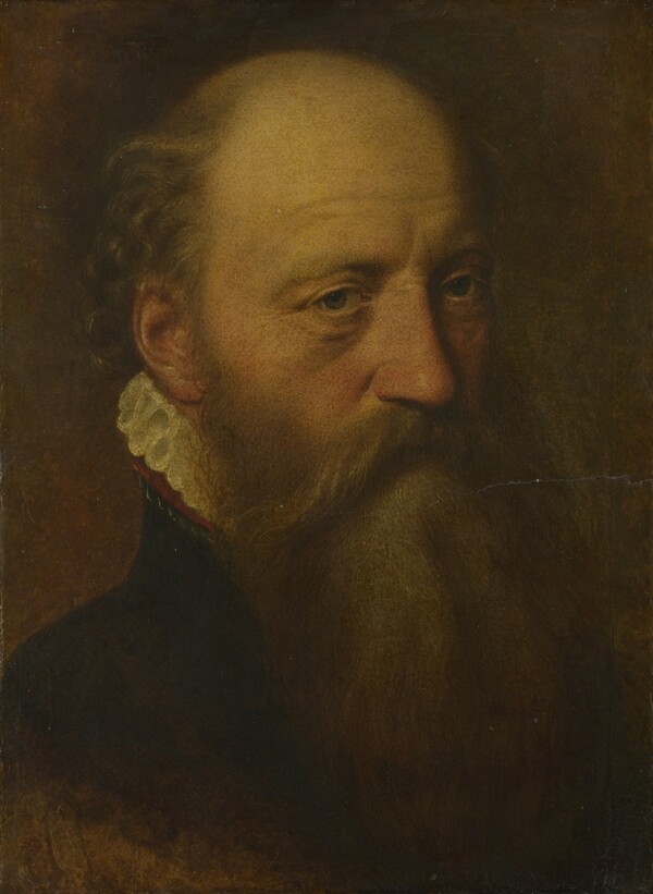 NetherlandishPortraitofaBeardedMan高清西方古典人物宗教人物神话人物巴洛克艺术油画装饰画