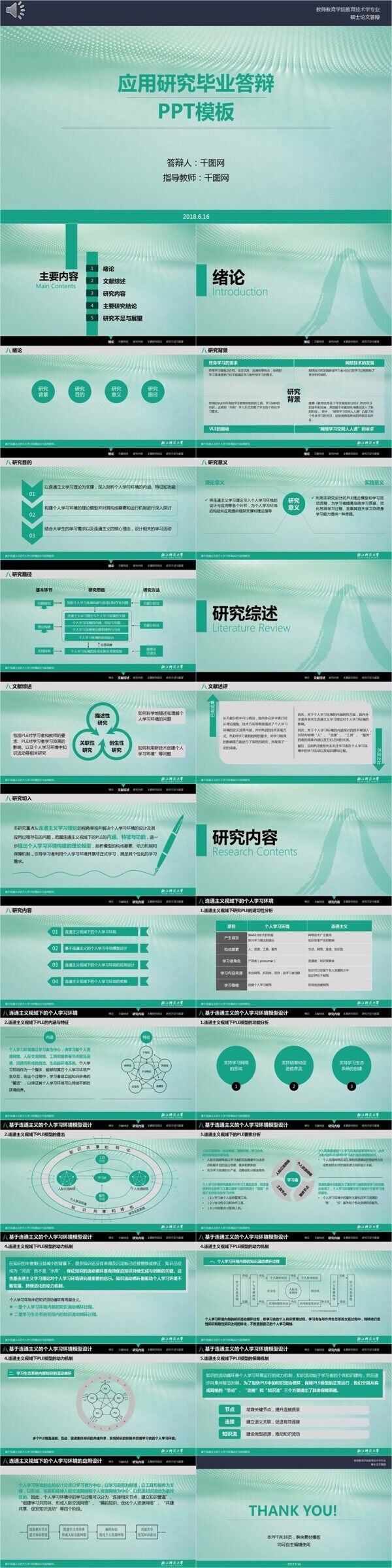 应用研究毕业答辩ppt