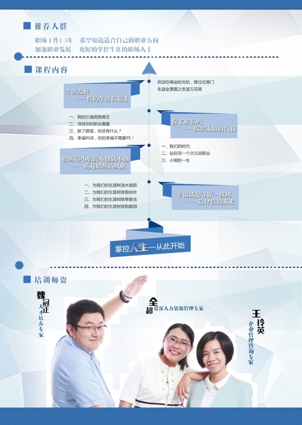 科技积极的酷炫传单