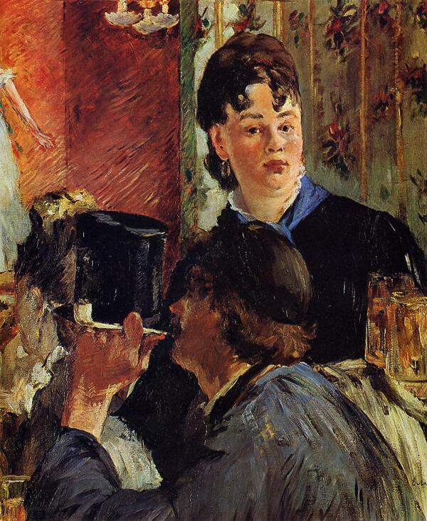 EdouardManet0166法国画家爱德华马奈EdouardManet印象派人物女性风景静物人体油画装饰画