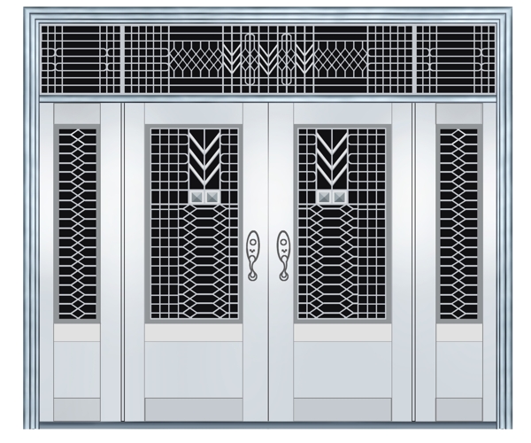 不锈钢门图片