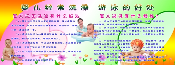 婴儿经常洗澡游泳的好处图片