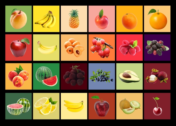 清晰水果抠图素材合集
