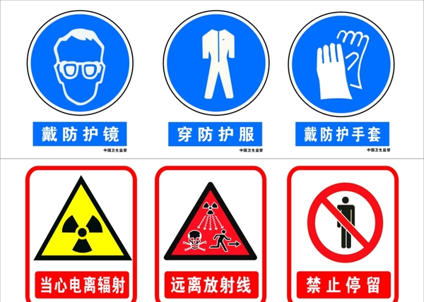 放射防护标志